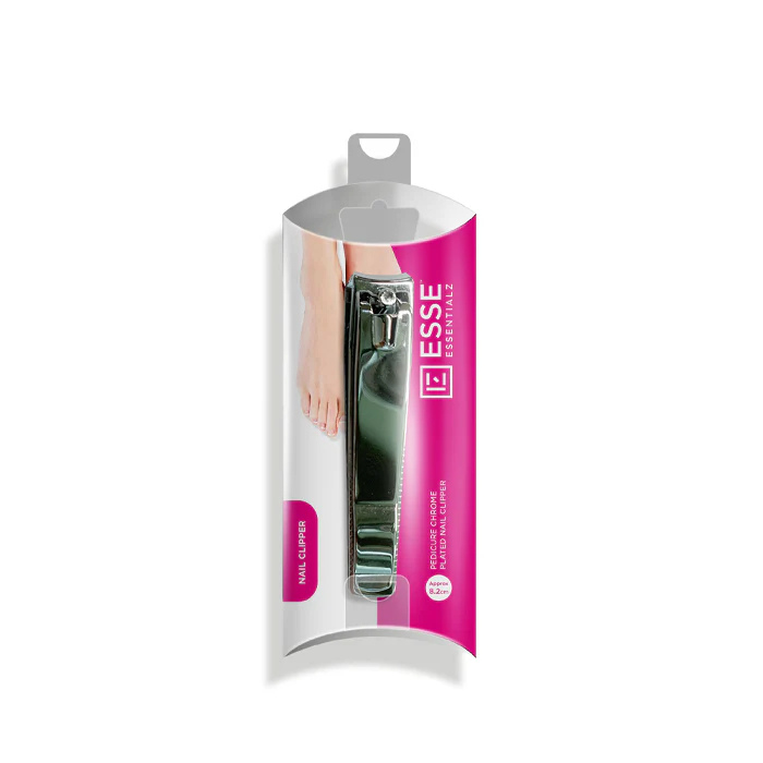 Essentialz Pedicure Chrome Plated Nail Clipper 8.2 cm