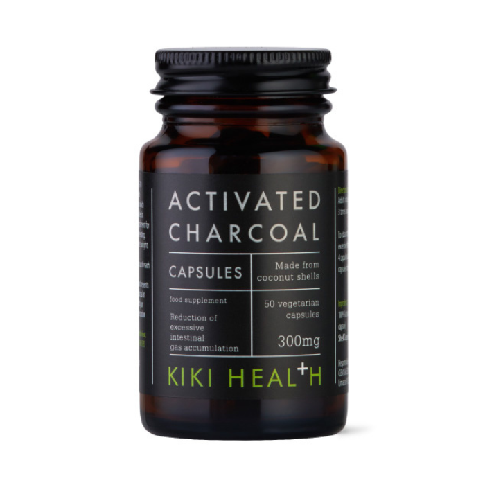 KIKI Health Activated Charcoal 50 Capsules