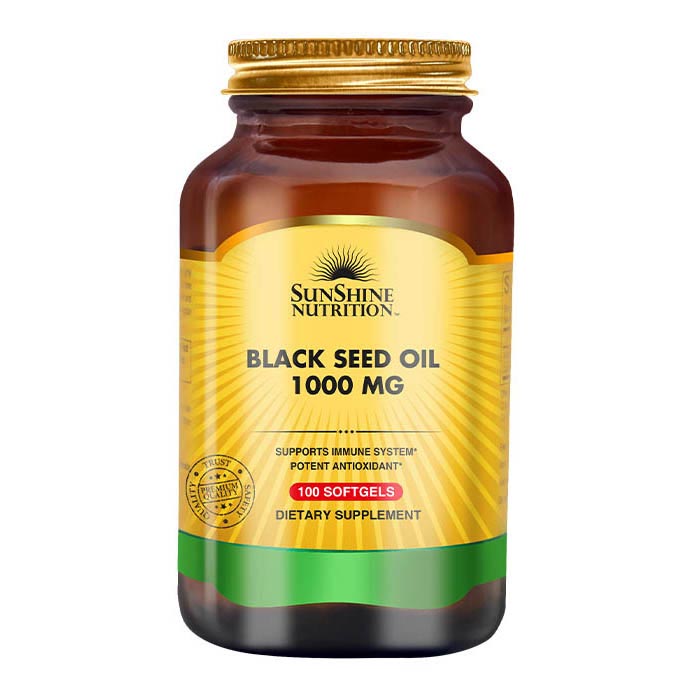 Sunshine Nutrition Black Seed Oil 1000mg Softgel 100's