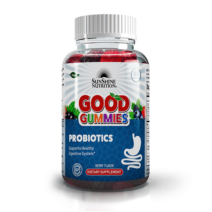 Sunshine Nutrition Good Gummies Probiotics 60's
