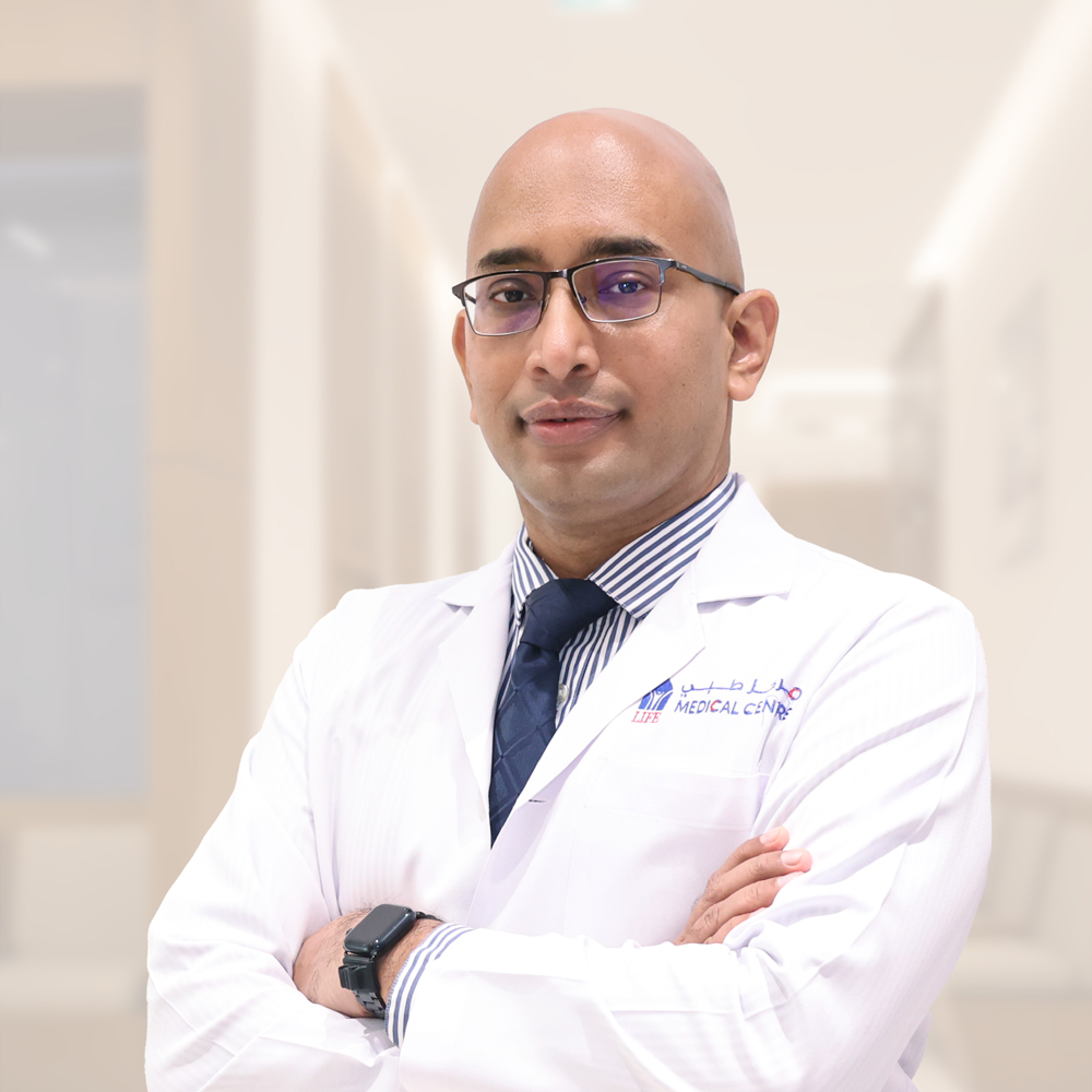 Dr. Arun Asok Cheriyan - Life Medical Centre