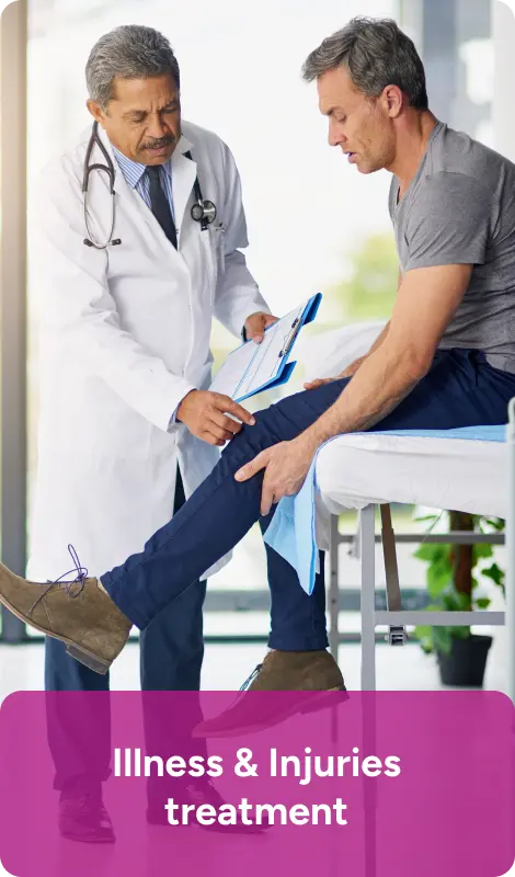 lllness & Injuries treatment - Life Medical Centre
