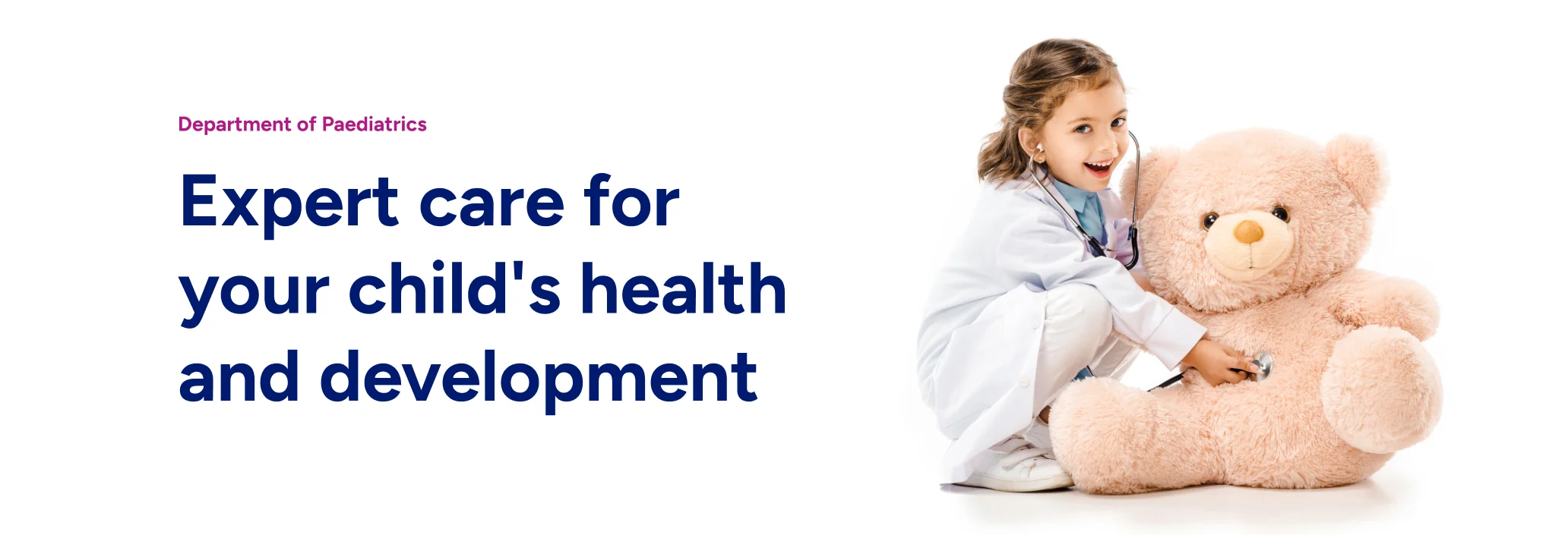 Paediatrics banner - Life Medical Centre