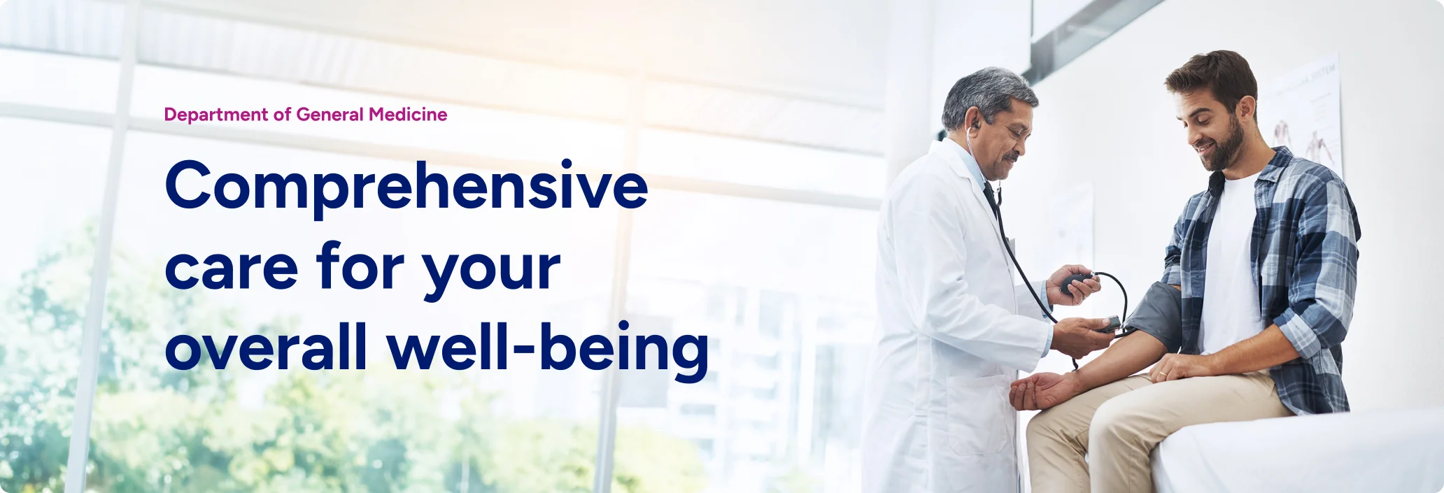 General Medicine banner - Life Medical Centre