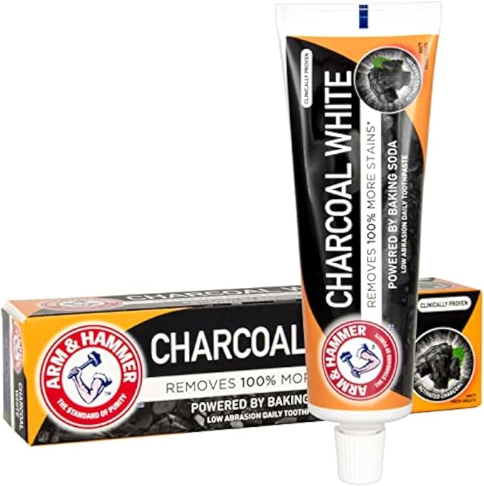 Arm And Hammer Charcoal White Toothpaste 75ml