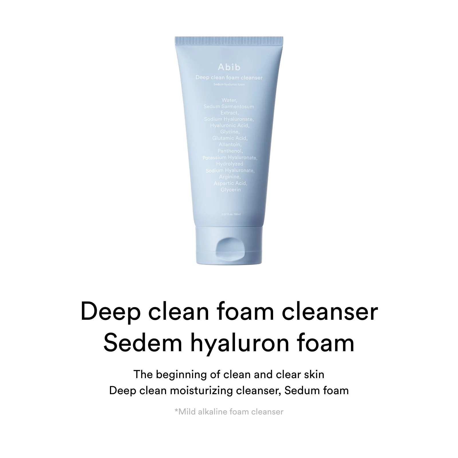 Abib Deep Clean Foam Cleanser 150ML