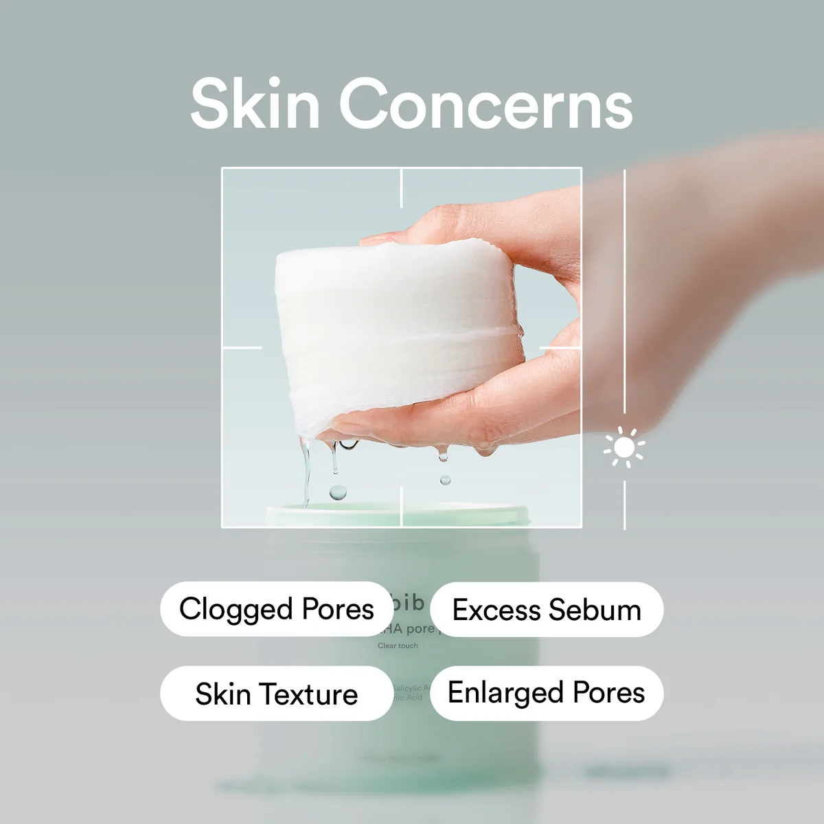 Abib Green LHA Pore Clear Touch Pad 230ML 70s
