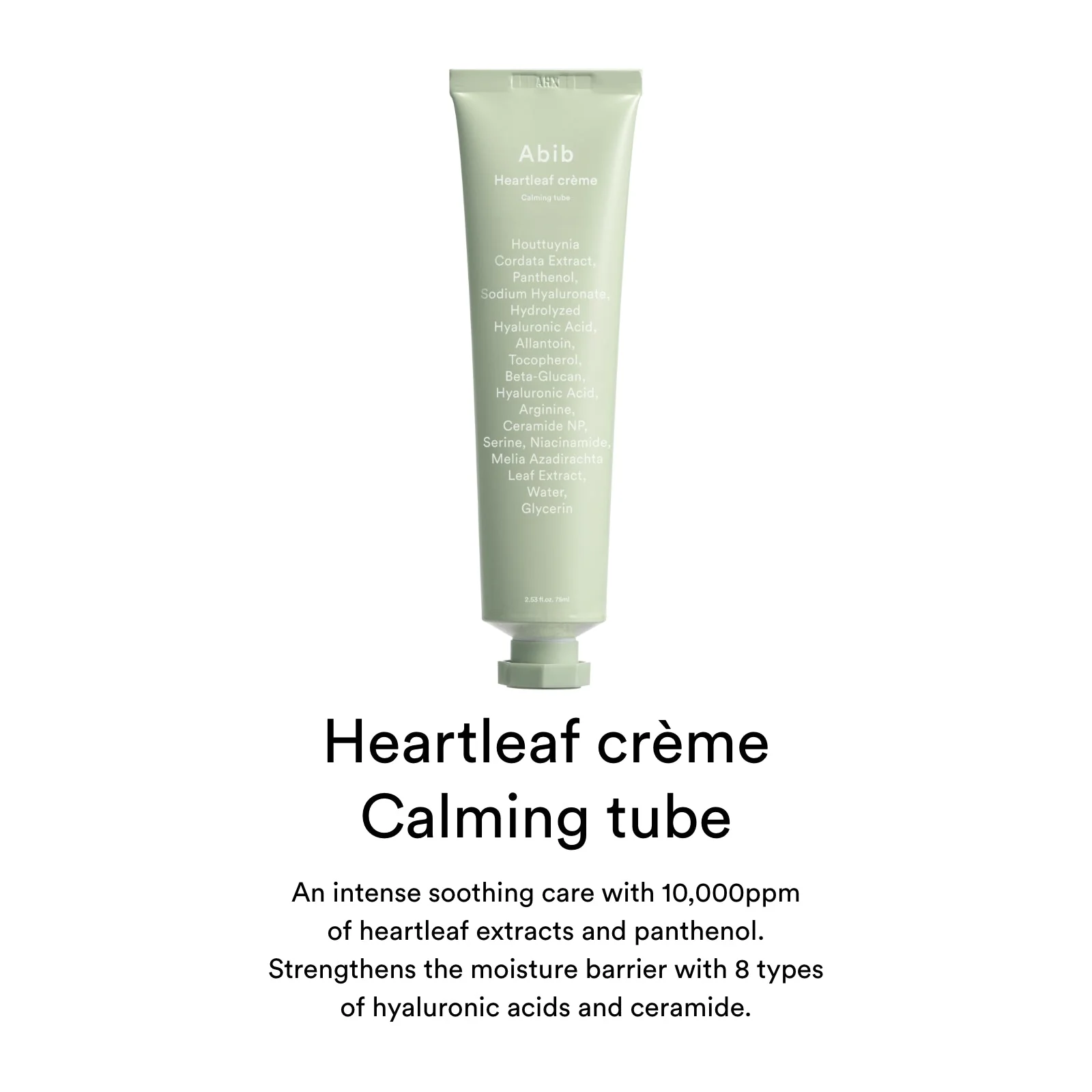 Abib Heartleaf Calming Creme 75ML