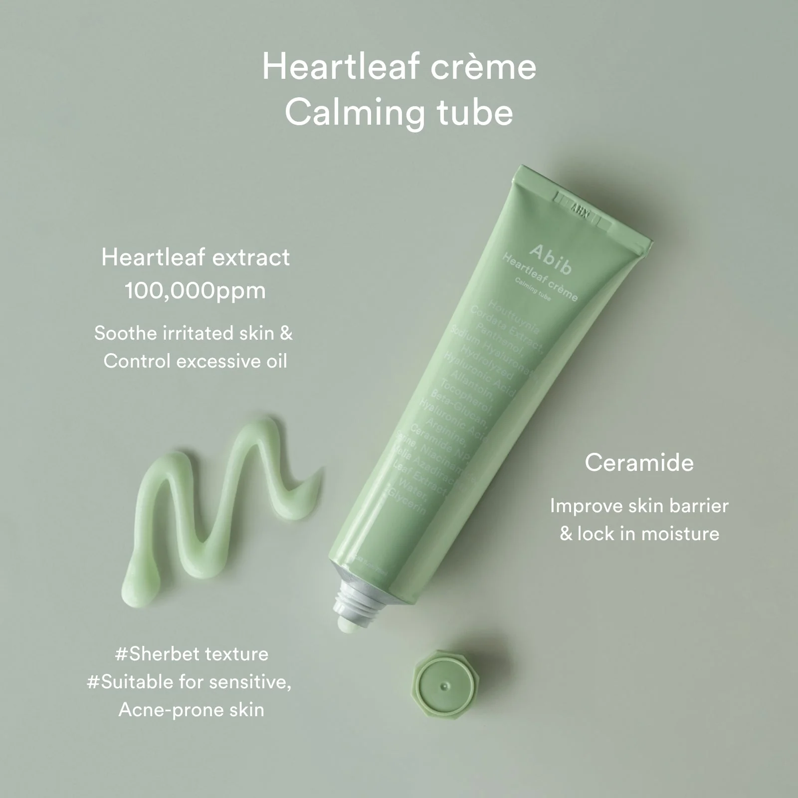 Abib Heartleaf Calming Creme 75ML