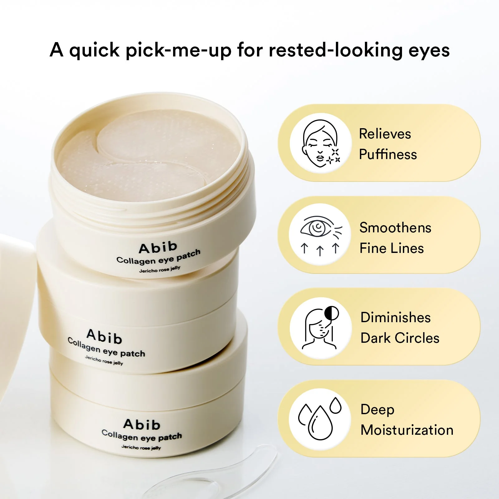Abib Jericho Rose Jelly Collagen Eye Patch 90G 60s