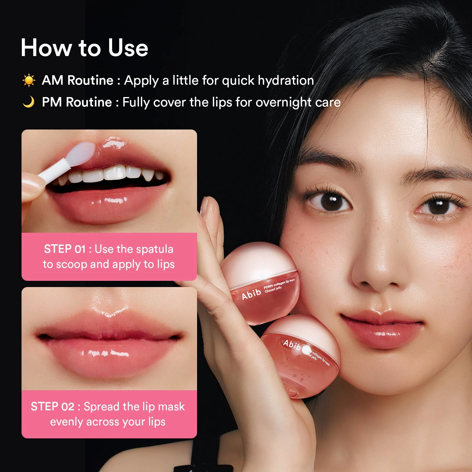 Abib PDRN Collagen Lip Mask Glazed Jelly 11G