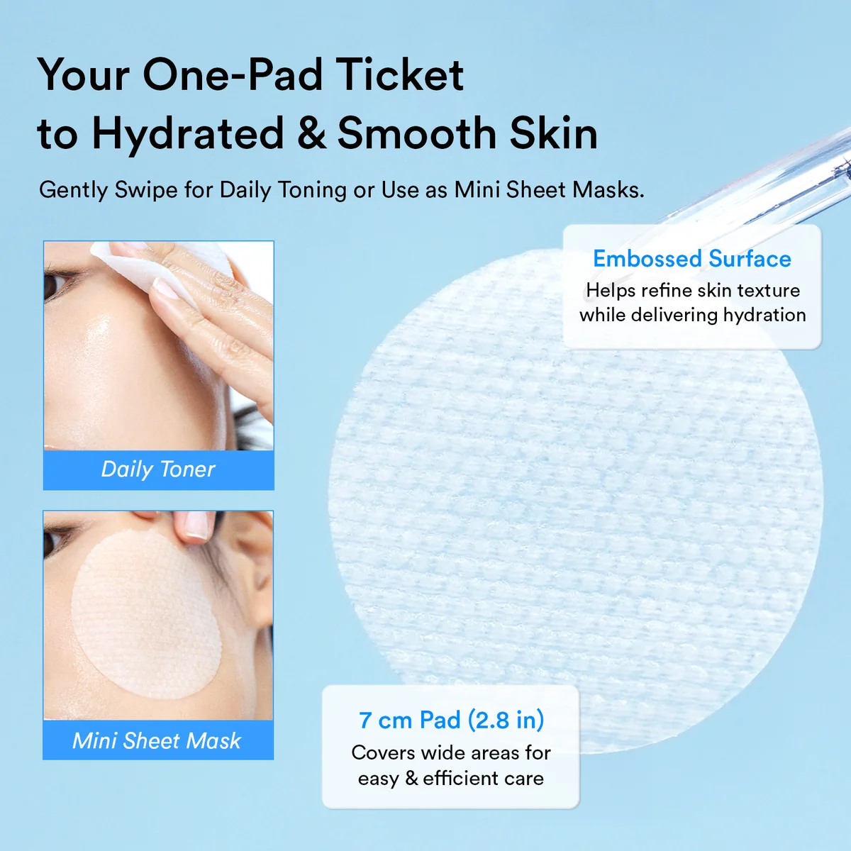 Abib Sedum Hyaluron Hydrating Touch Pad 220ML 80s