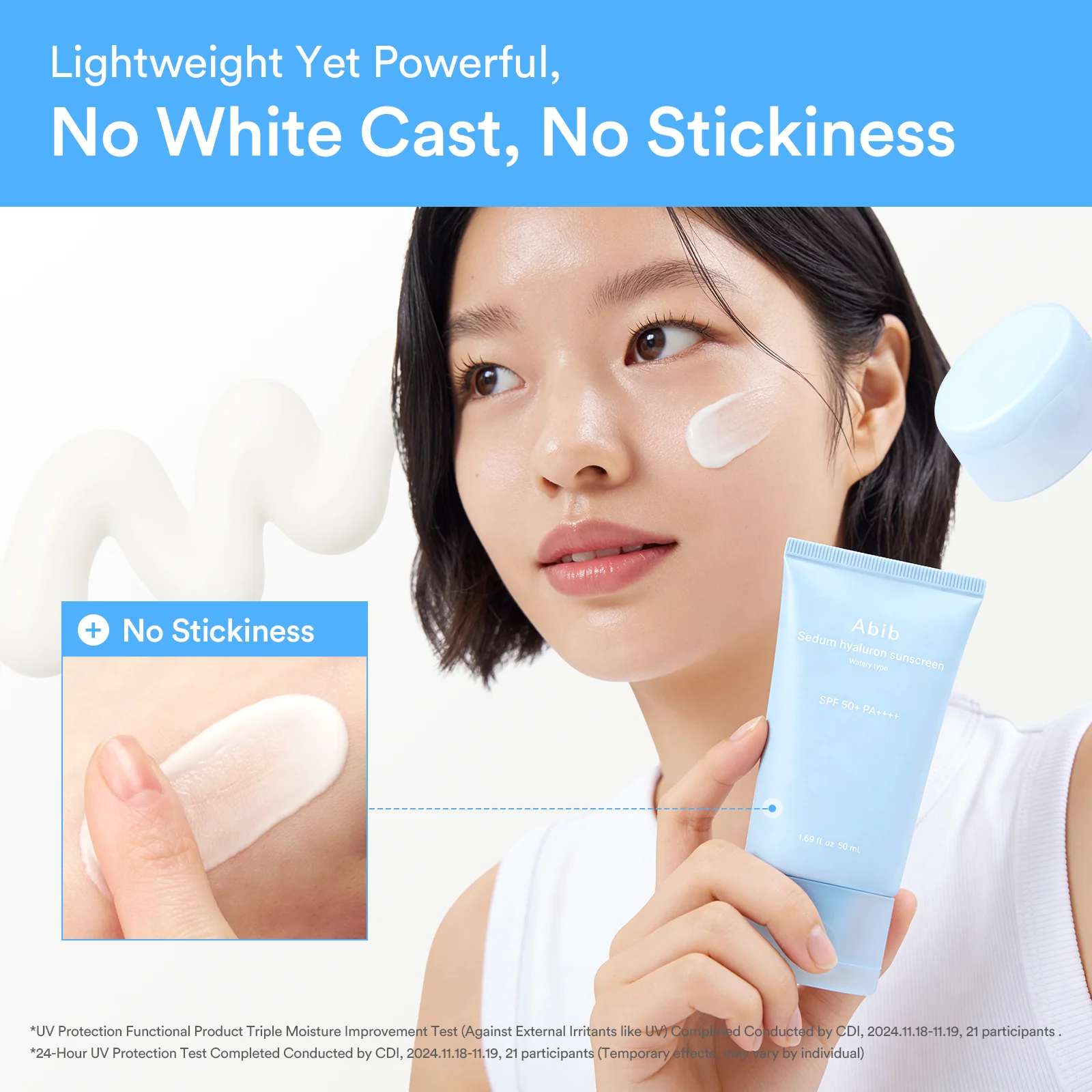 Abib Sedum Hyaluron SPF50+ Sunscreen 50ML