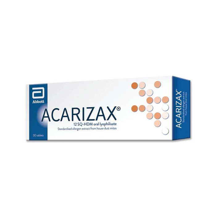 Acarizax 12 SQ-HDM Oral Lyophilisate Tab 30s