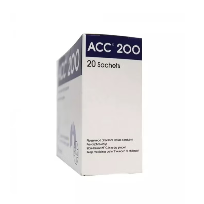 Acc 200 Oral Solution Powder 3g Sachet 20’s