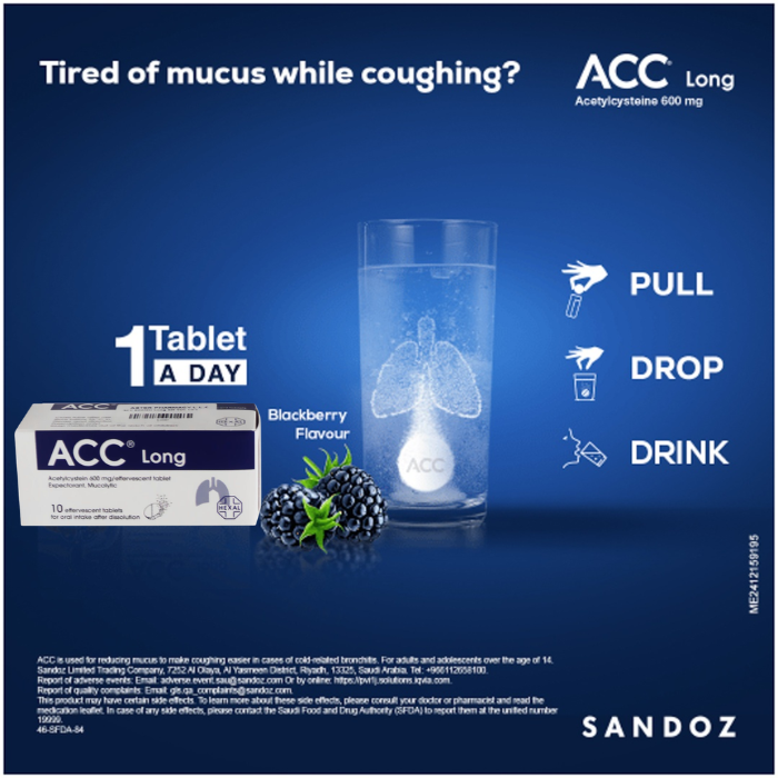 Acc Long Effervescent Tablet 10's