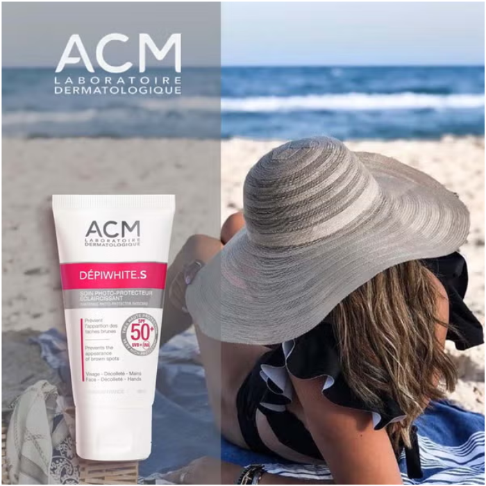 إيه سي إم ديبيوايت إس (SPF50+) كريم حماية من UVA UVB 50 مل