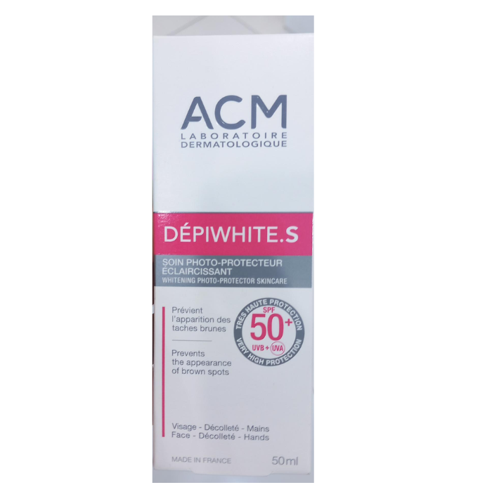 إيه سي إم ديبيوايت إس (SPF50+) كريم حماية من UVA UVB 50 مل