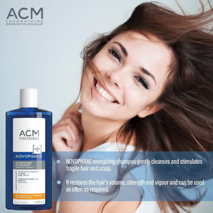 ACM Novophane Energising Shampoo 200 ml