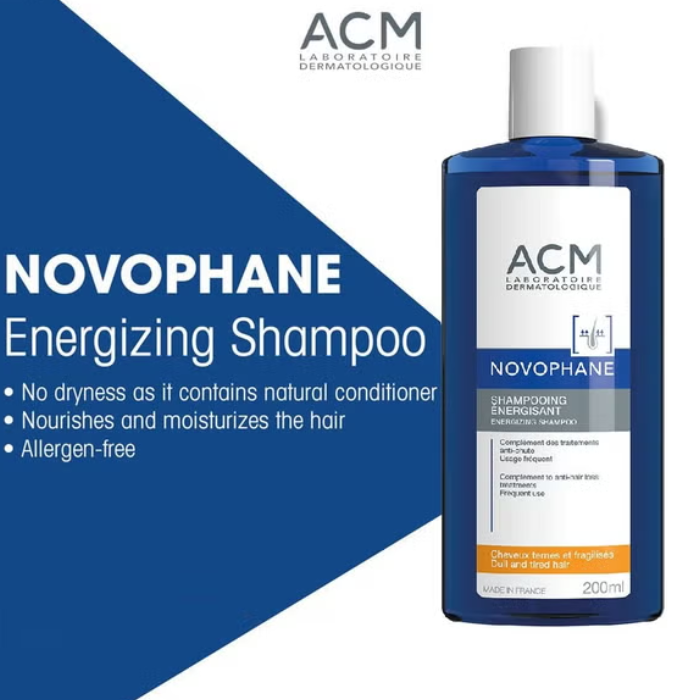 ACM Novophane Energising Shampoo 200 ml