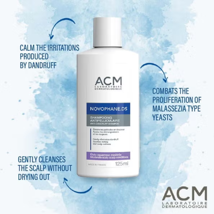 ACM Novophane DS Shampoo 125 ml