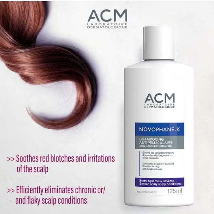 ACM Novophane K Shampoo 125 ml