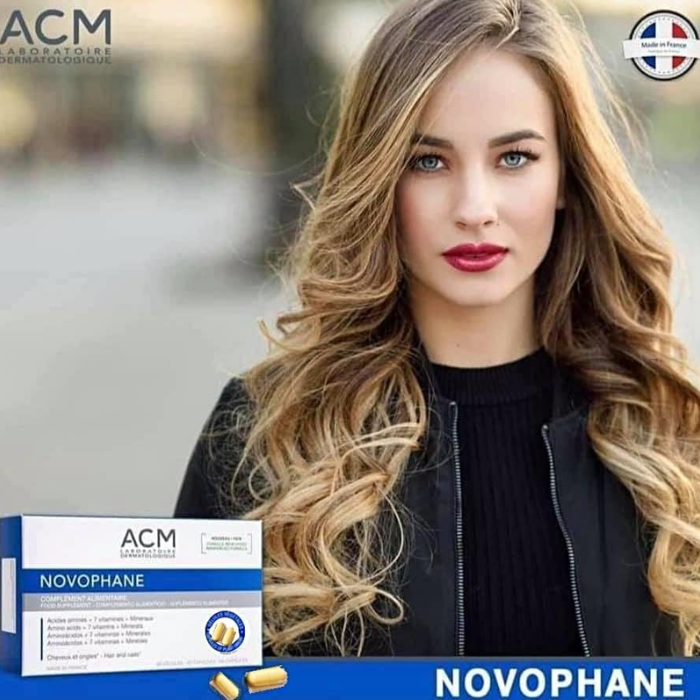 Novophane للأظافر والشعر من ACM - حجم 60 حبة