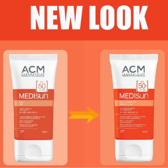 إيه سي إم ميديسان جل مطفي (SPF50+) 40 مل