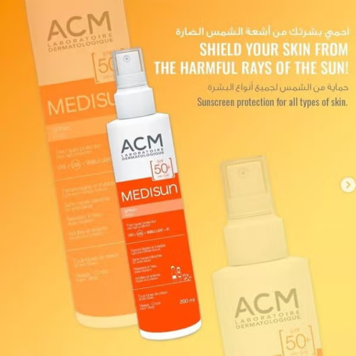 ACM Medisun SPF50+ Sun Protection Spray 200 ml