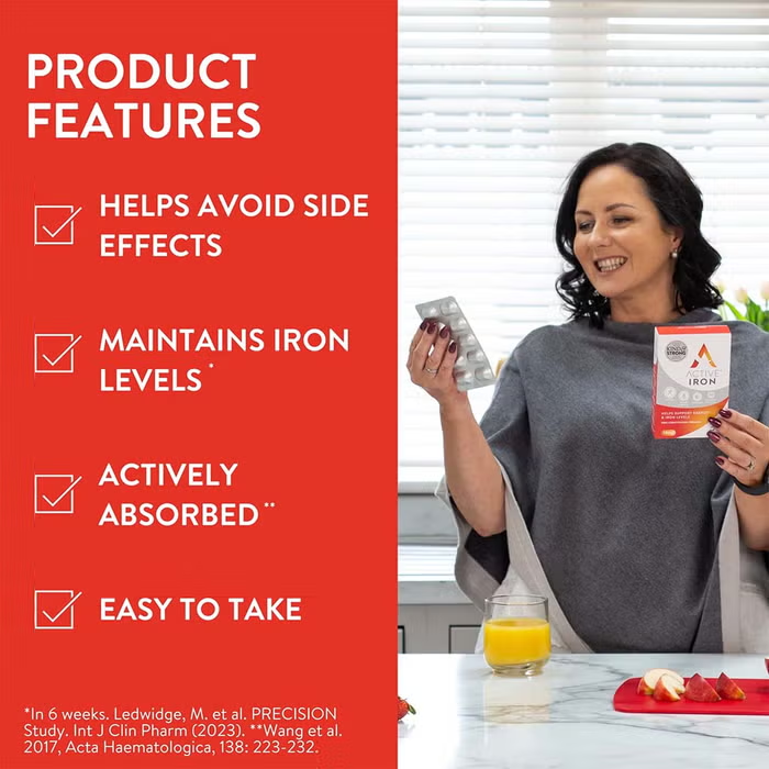 Active Iron 25 mg Capsules 30's (10's Blisret X 3)