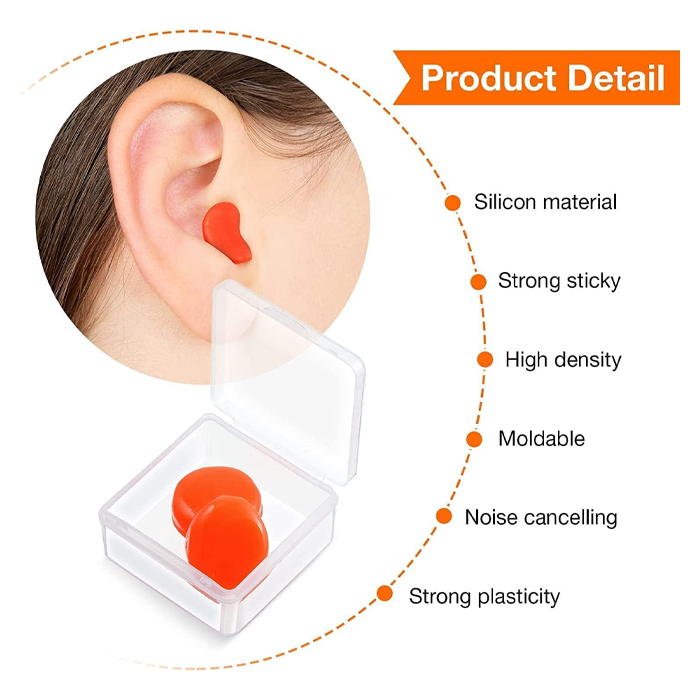 Acu Life Comfort Fit Silicone Ear Plugs