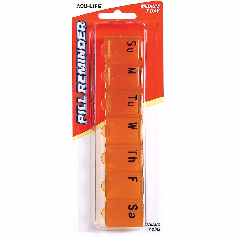 Acu Life Medium 7 Day Pill Box
