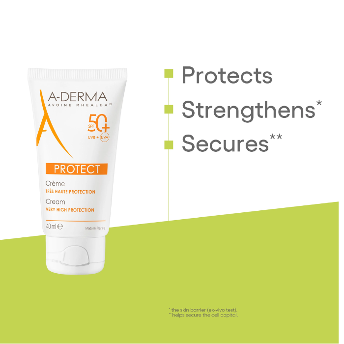 A-derma (SPF 50+) Protect Cream 40ml