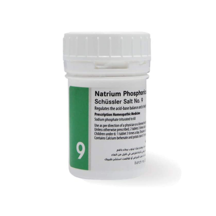 Adler Schussler Salt No.9 Natrium Phosphoricum 6X, 100 Tablets