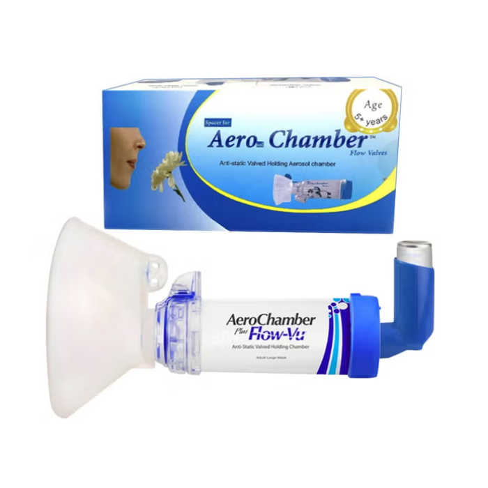 AeroChamber Plus with Adult Mask