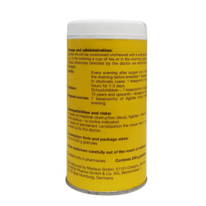 Agiolax Granules, Herbal Fiber & Senna 250g