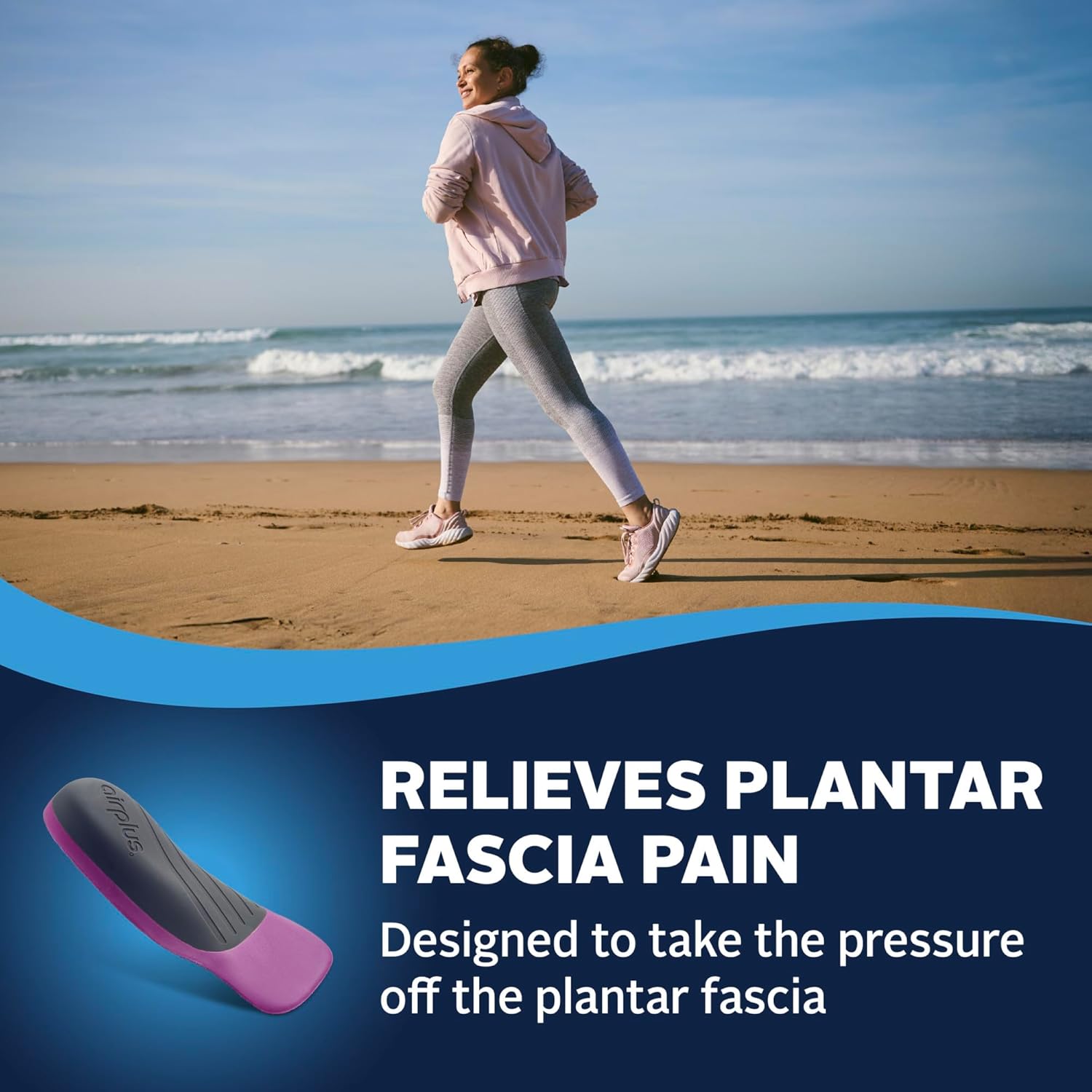 Airplus Gel Orthotic Insole Women's