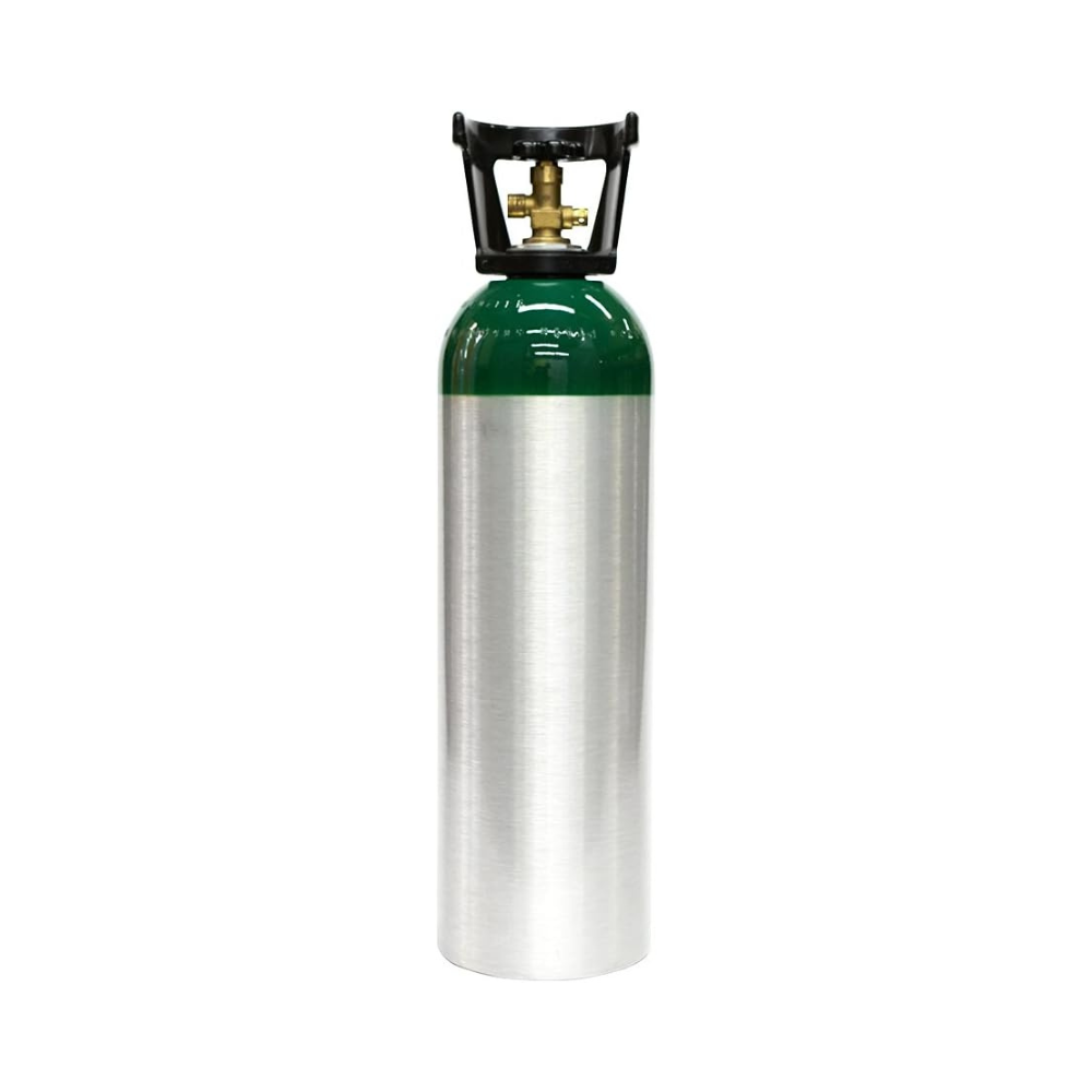 Alcan Oxygen Cylinder 1375L W/ Pin Index Valve Water Capacity