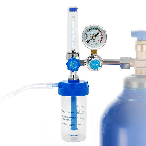 Alcan Oxygen Cylinder Flow Meter