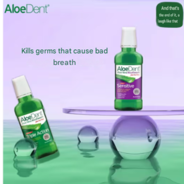 Aloe Dent Mouthwash Sensitive 250 ml