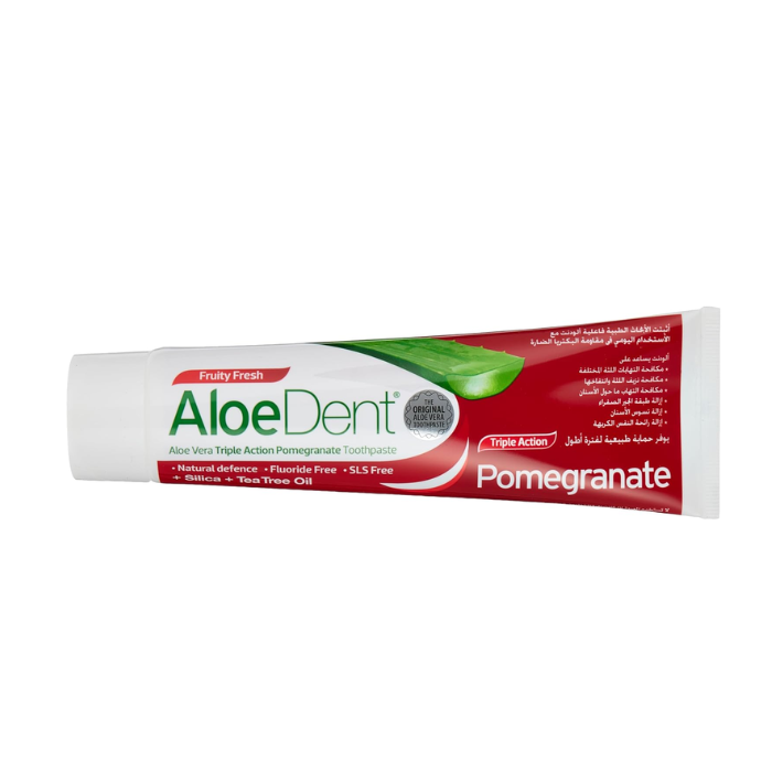 Aloe Dent Toothpaste Pomegranate - Arabic 100ml