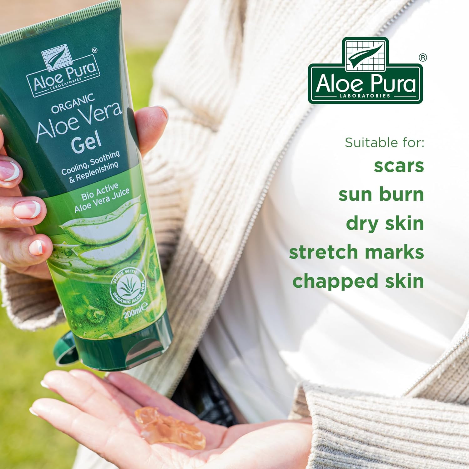 Aloe Pura Organic Aloe Vera Gel 100ml
