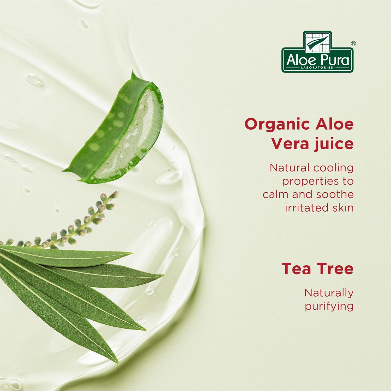 Aloe Pura Organic Aloe Vera Gel 100ml