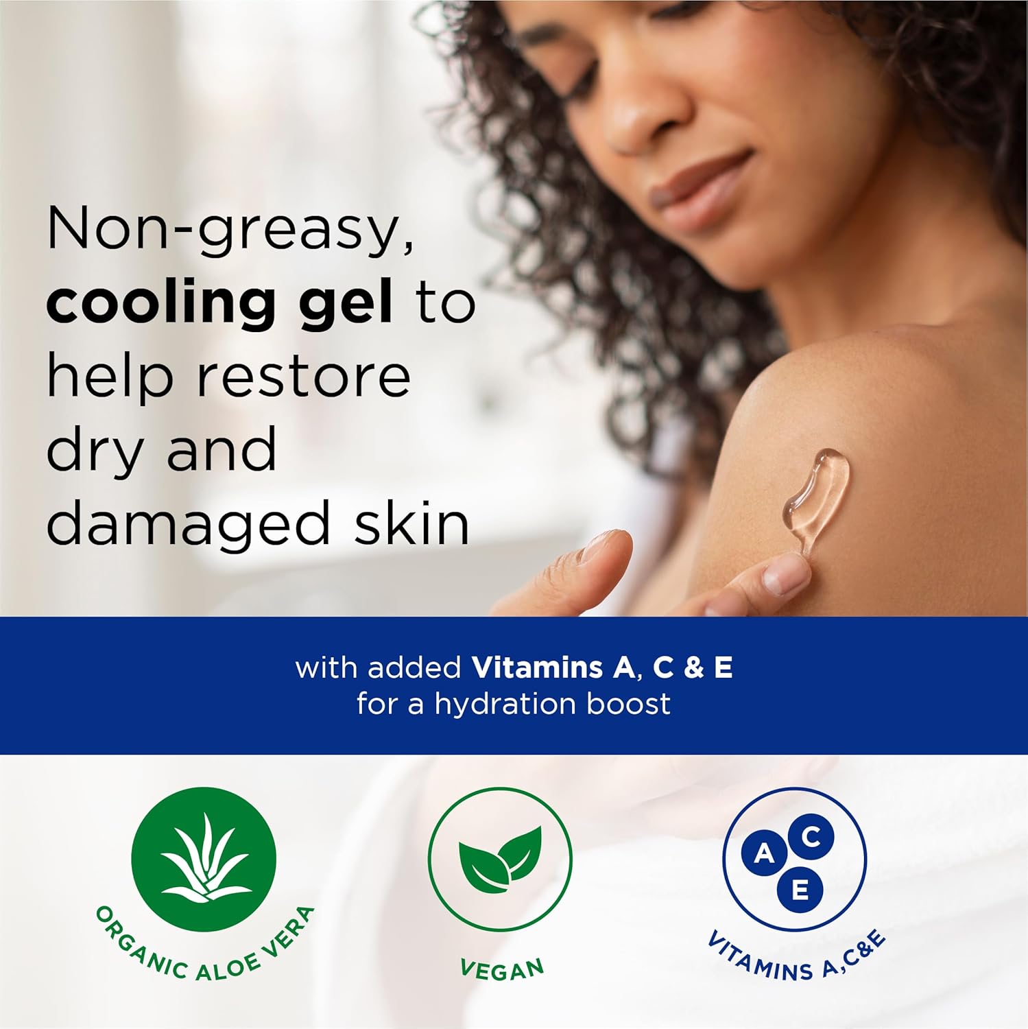Aloe Pura Organic Aloe Vera Gel Vitamin A,C,E 200ml