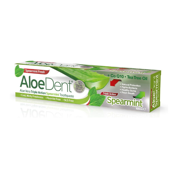 AloeDent Triple Action Spearmint Toothpaste 100ml