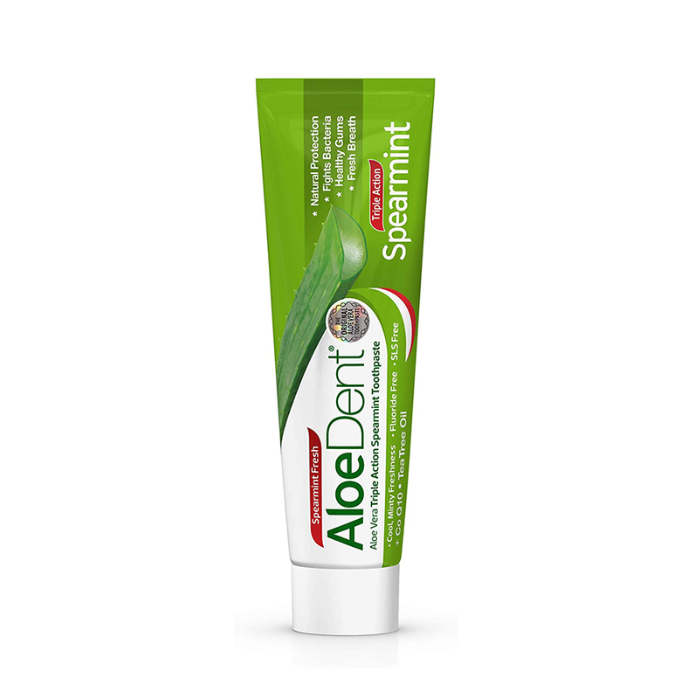 AloeDent Triple Action Spearmint Toothpaste 100ml