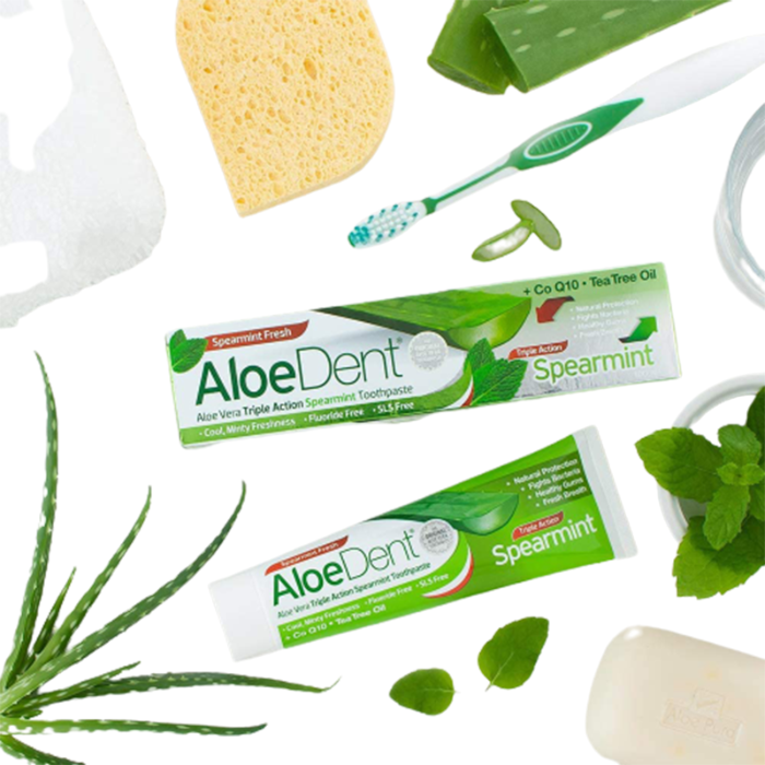 AloeDent Triple Action Spearmint Toothpaste 100ml