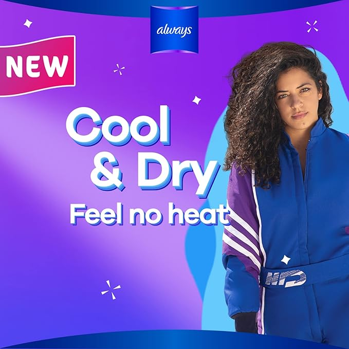 Always Clean & Dry Wings Large 10's