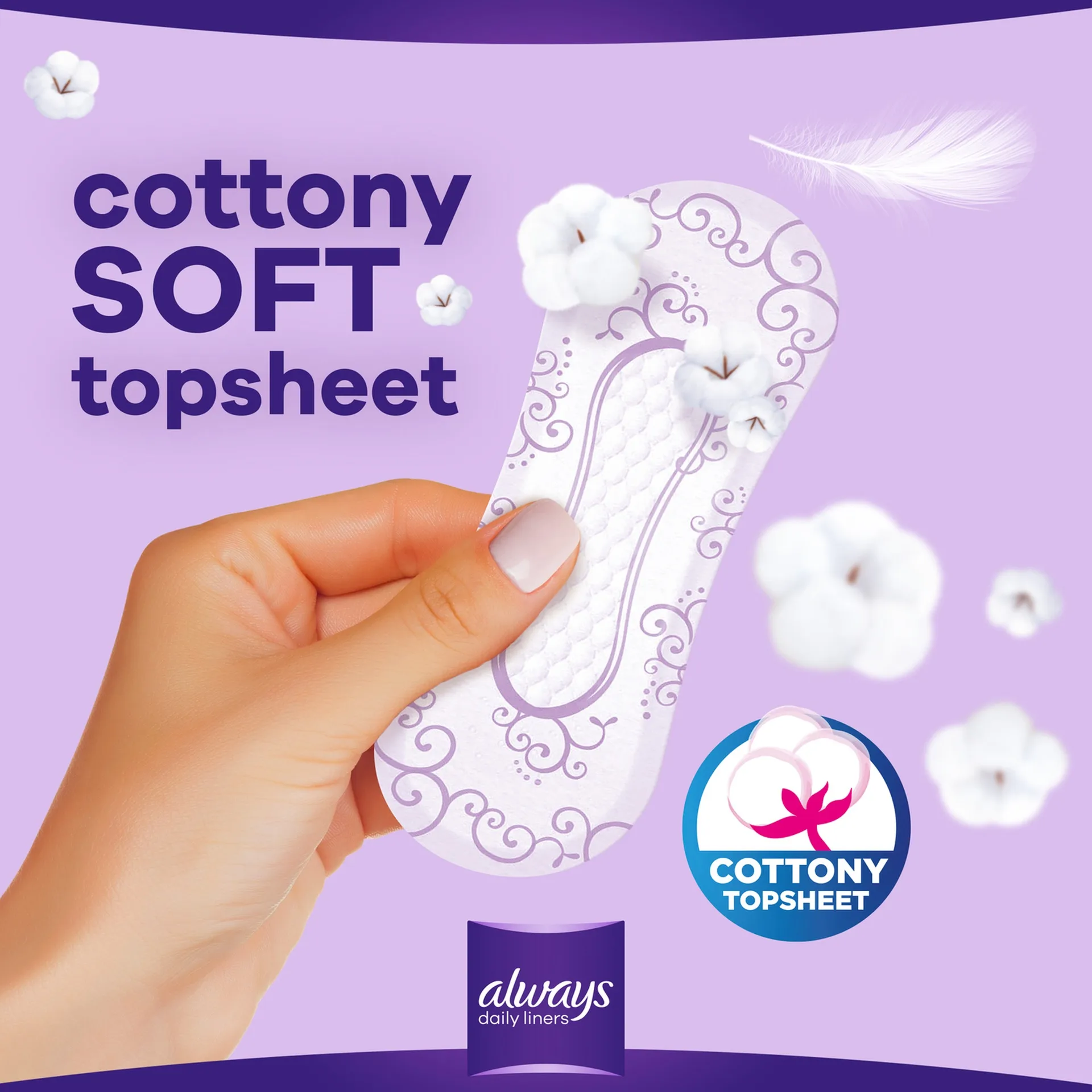 Always Comfort & Protect Fresh Pantyliners 20's