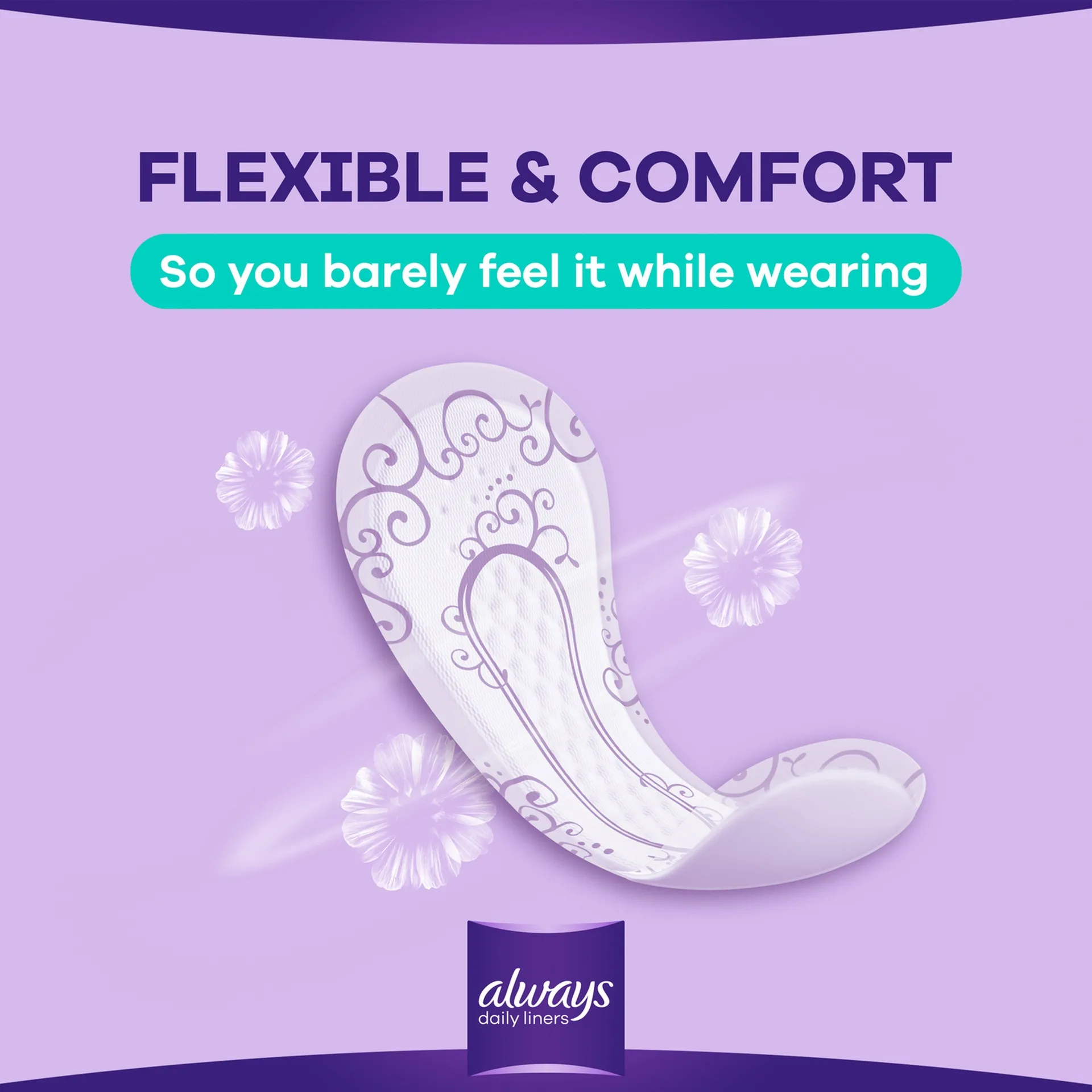Always Pantyliners Comfort & Protect Normal 20's